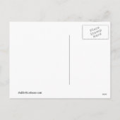 XマスおもしろいポストカードサンタChimneyに貼り付け シーズンポストカード (裏面)