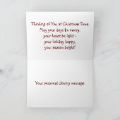 Xマス シーズンカード (内部)