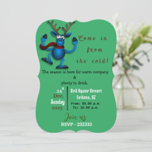 Xマス 招待状 (スタンド正面)