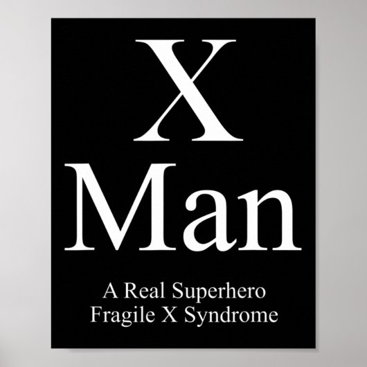 XマンファリアリティX症候群認識度 ポスター (正面)
