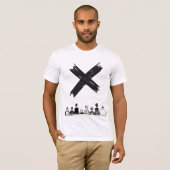 Xマーク ステートメントTシャツ Tシャツ (正面フル)