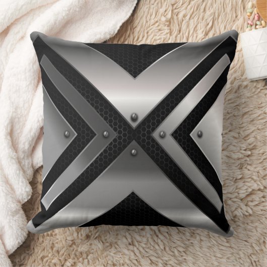 Xメタル枕 クッション (ブランケット)