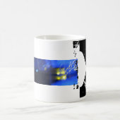 Xモノグラムおもしろいマグ コーヒーマグカップ (中央)