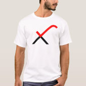 Xモノグラム チェックマーク Tシャツ (正面)