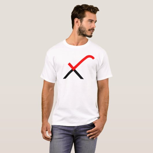 Xモノグラム チェックマーク Tシャツ (正面フル)