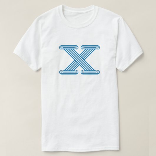 Xモノグラム Tシャツ (デザイン正面)