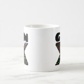 X世代フレーズのマグ コーヒーマグカップ (中央)