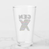 X世代フレーズ タンブラーグラス (裏面)