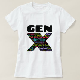 X世代フレーズ Tシャツ