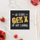 X世代60誕生日 スタンダードカクテルナプキン (インサイチュ)