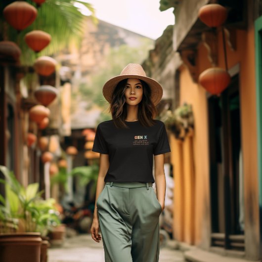 X世代 – 親はまだ私たちがどこにいるか分からない トライブレンドＴシャツ