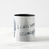 X光線の解剖学のスカルの放射線学のマグ マグカップ (中央)