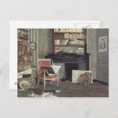 X医師勉強インテリア ポストカード (正面/裏面)