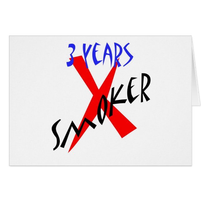 X喫煙者3年の赤の (正面横)