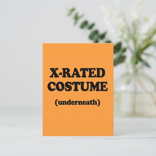 X型衣装 ポストカード (スタンド正面)