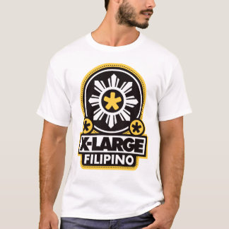 X大きいフィリピン人-黒 Tシャツ