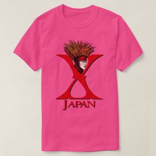 X日本 Tシャツ (デザイン正面)