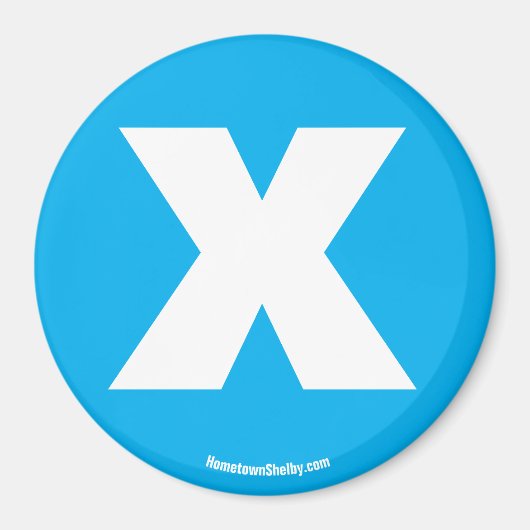 x磁石 マグネット (正面)