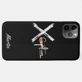 X積 |カッコいい白黒名前をカスタムする Case-Mate iPhoneケース (裏面(横))