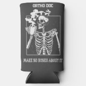 X線おもしろいカスタマイズ可能な医療ジョブオルソドドキュメント スリム缶クーラー (正面)