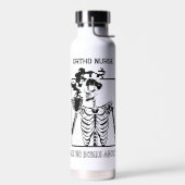 X線おもしろいカスタマイズ可能な医療ジョブオルソナース ウォーターボトル (左面)