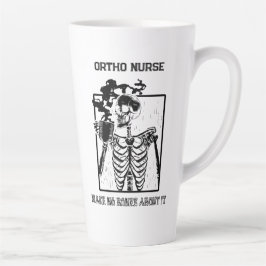 X線おもしろいカスタマイズ可能な医療ジョブオルソナース カフェラテマグ