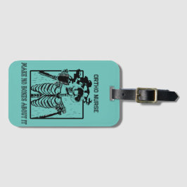 X線おもしろいカスタマイズ可能な医療ジョブオルソナース ラゲッジタグ