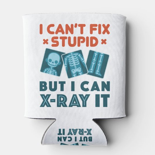 X線おもしろい技術者素晴らしい技術X線愚か 缶クーラー (裏面)