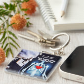 X線による素晴らしい技術が大好き キーホルダー (正面右)