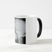 X線のスカル モーフィングマグカップ (正面右)