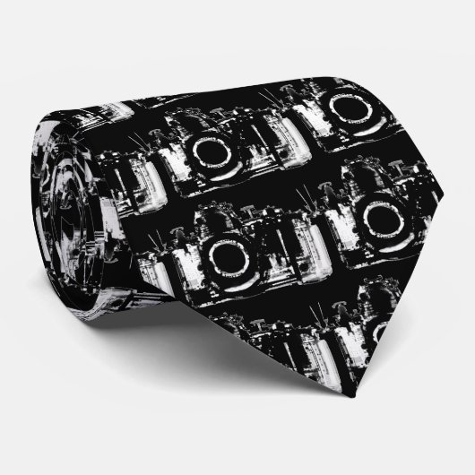 X線の視野のカメラの黒及び白 ネクタイ (ロール)