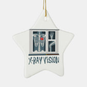X線の視野 セラミックオーナメント (右)