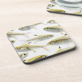 X線のtetra魚(Pristellaの学校 コースター (左側)