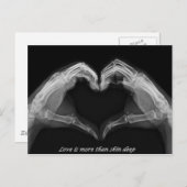 X線アート ポストカード (正面/裏面)