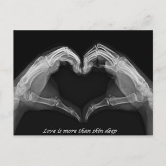 X線アート ポストカード