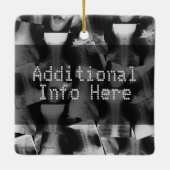 X線オリジナル セラミックオーナメント (裏面)