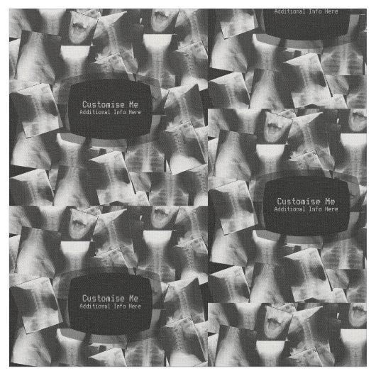 X線オリジナル ファブリック (クローズアップ)