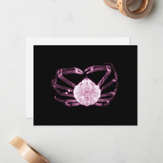 X線カニ ノートカード (正面/裏面インサイチュ)