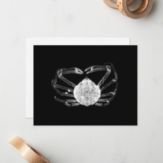 X線カニ ノートカード (正面/裏面インサイチュ)