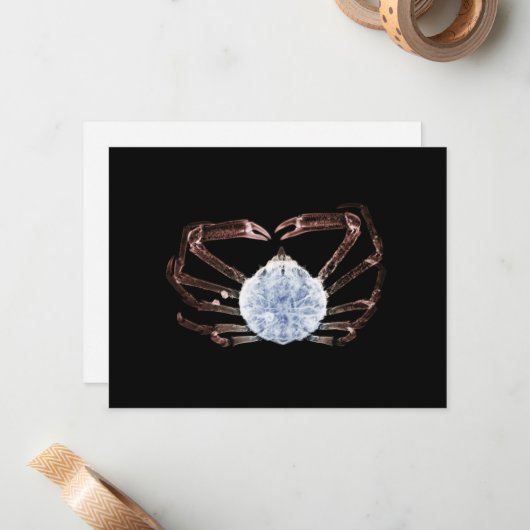 X線カニ ノートカード (正面/裏面インサイチュ)