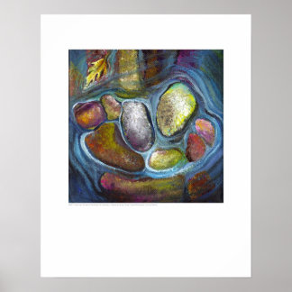 X線カバーアート – Carpal Riverstones by L. Rainey ポスター