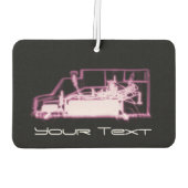 X線シースルー玩具トラック空気清浄機 カーエアーフレッシュナー (裏面)