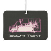 X線シースルー玩具トラック空気清浄機 カーエアーフレッシュナー (正面)