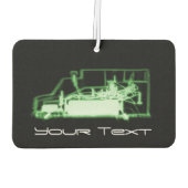 X線シースルー玩具トラック空気清浄機 カーエアーフレッシュナー (裏面)