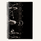 X線スケルトンシティシーン ノートブック (正面)