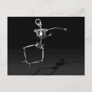 X線スケルトンジョイLEAP B&W ポストカード