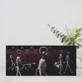 X線スケルトンズミッドナイトストロール招待状 招待状 (スタンド正面)