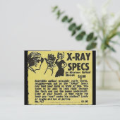 X線スペック!衣服を通して見る ポストカード (スタンド正面)