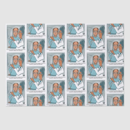 X線ティッシュペーパー 薄葉紙 (正面)