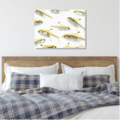 X線テトラ魚学群（プリステラ） キャンバスプリント (インサイチュ (寝室))